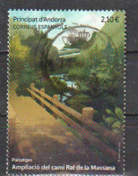 2023.Cami Ral De La Massana.Senderismo De Montaña (Escaldes Engordany-La Massana) Trails Of The World. Usado 1ra Calidad - Used Stamps