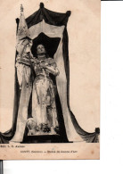 CONTY  (Somme). - Statue De Jeanne D'Arc.   A Circulé En 1916.  TBE. Voir SCANS Recto-verso - Conty