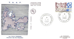 TAAF - FDC 1989 PORT-AUX-FRANCAIS Mi 255  / *489 - FDC