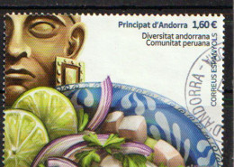 2021,Comunitat Peruana, Diversitat Andorrana.Communauté Péruvienne, Diversité Andorrane. PRINCIPADO DE ANDORRA - Used Stamps