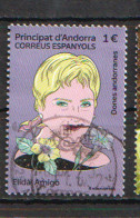 ANDORRA.ESP. Elidà Amigó I Montanya. Leader In The Andorran Feminist Movement.Oblitéré.1 ère Qualité.2022 - Used Stamps