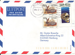 South Africa Air Mail Cover Sent To Germany 24-7-1998 - Luftpost