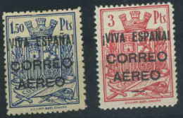 España - Emisiones Locales Patrióticas -Burgos 1937- Sellos Fiscales Habilitados - Autres & Non Classés