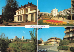 95 Montmagny Vue Générale Vues CPM Cachet 1986 , Immeuble Immeubles - Montmagny