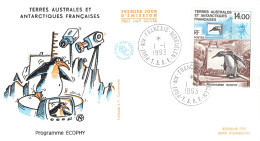 TAAF - FDC 1993 PORT-AUX-FRANCAIS Mi 307  / *504 - FDC