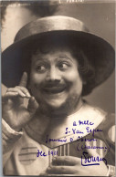 Artiste - Autographe - Dédicace - Théâtre De La Monnaie - L. PONZTO Année 1911 - Teatro