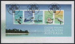 Cocos Islands 2013 FDC Sc 371a 50th Ann Island Postage Stamps Sheet - Cocos (Keeling) Islands