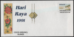 Cocos Islands 1991 Unused Hari Raya Mainland PSE - Cocos (Keeling) Islands