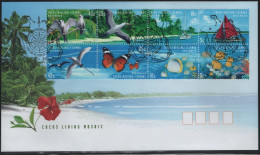 Cocos Islands 1999 FDC Sc 331 Flora And Fauna Of The Islands - Cocos (Keeling) Islands