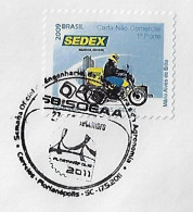 Brazil 2011 Cover Commemorative Cancel Official Week Of Engineering Architecture And Agronomy In Florianópolis Bridge - Lettres & Documents