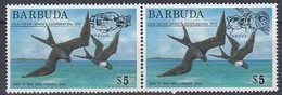 Barbuda 1975 Yvertnr 217-218  *** MNH Faune Oiseaux Birds Vogels Cote 22 Euro - Seagulls