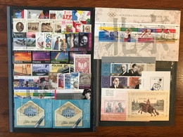 Poland 2008. Complete Year Set. 51 Stamps And 7 Souvenir Sheets/ MNH - Full Years