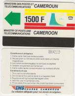 Cameroun Phonecard - Superb Fine Used 1500u With Notch - Camerún