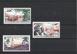 !!! COMORES, PA N°1/3 NEUFS* - Airmail