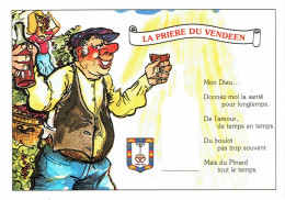 CPM FRANCE 00 REGIONS VENDEE - La Prière Du Vendéen - Pays De La Loire