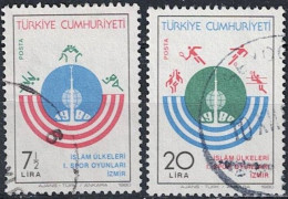 Türkei Turkey Turquie - Sportspiele Der Islamischen Länder (MiNr: 2522/3) 1980 - Gest. Used Obl - Oblitérés