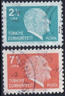 Türkei Turkey Turquie - Atatürk (MiNr: 2518/9) 1980 - Gest. Used Obl - Oblitérés