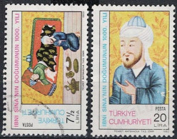 Türkei Turkey Turquie - 1000. Geburtstag Von Ibn Sina (MiNr: 2538/9) 1980 - Gest. Used Obl - Oblitérés