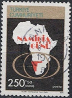 Türkei Turkey Turquie - Tag Für Namibia (MiNr: 2360) 1975 - Gest. Used Obl - Used Stamps