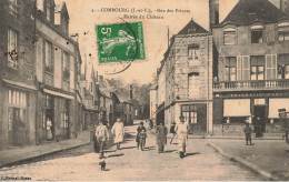 Combourg * Rue Des Princes Et Entrée Du Château * Pharmacie PARENT * Commerces Magasins Villageois - Combourg