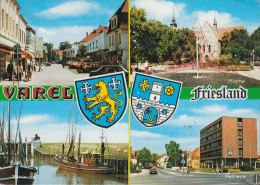 D-26316 Varel - Friesland - Alte Ansichten - Fußgängerzone - Rathaus - Spielplatz - Hafen - Kutter - Nice Stamp - Varel