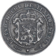 Monnaie, Luxembourg, William III, 2-1/2 Centimes, 1901, Utrecht, TTB, Bronze - Luxembourg