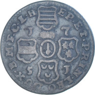 Monnaie, Liège, John Theodore, 2 Liards, 1751, Liege, TB+, Cuivre, KM:158 - Autres & Non Classés