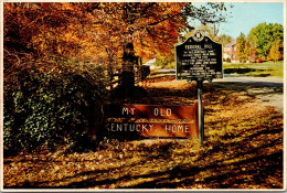 Kentucky Bardstown My Old Kentucky Home Entrance Sign - Autres & Non Classés