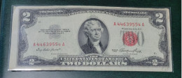 U.S.A. 2 Dollars 1953. BF/BC Banknote. - Billetes De Estados Unidos (1928-1953)