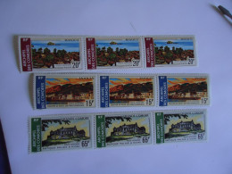 COMOROS  MNH STAMPS  3 SET SE TENANT 3  LANDSCAPES - Comores (1975-...)