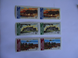 COMOROS  MNH STAMPS  3 SET PAIR  LANDSCAPES - Comores (1975-...)