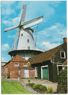 Haren (Gr) - Korenmolen 'De Hoop' - Anno 1843 - Gerestaureerd In 1975 - (Groningen) - Moulin/Mühle/Mill - Haren