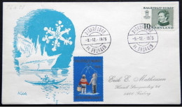 Greenland 1975 DISKOFJORD   9-12-75 PR.GODHAVN   ( Lot 6042  ) - Covers & Documents