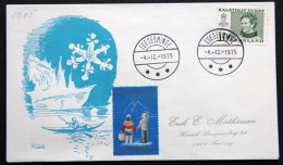 Greenland 1975 EGEDESMINDE   4-12-75   ( Lot 6042  ) - Briefe U. Dokumente