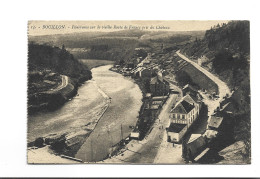 CPA  BOUILLON , VIELLE ROUTE DE FRANCE , PRIS DU CHATEAU (voir Timbres) - Bouillon