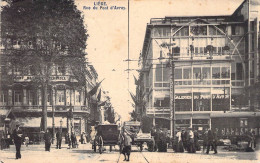 Belgique - Liège - Rue Du Pont D'Avroy - Animé - Automobile - Carte Postale Ancienne - Lüttich