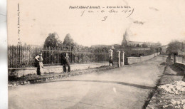 PONT L'ABBE D'ARNOULT AVENUE DE LA GARE 1905 TBE - Pont-l'Abbé-d'Arnoult
