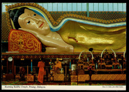 Ref 1621 - John Hinde Postcard - Reclining Buddha - Penang Malaysia - Malaysia