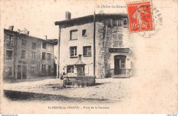 [43] Haute Loire > Saint Didier La Séauve - "Place De La Fontaine " - Saint Didier En Velay