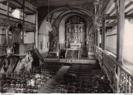 ASCAIN (64) Cpsm GF - Intérieur De L'Église , Bâtie Et Inaugurée Par Louis XIII - Ascain