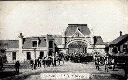 CPA Chicago Illinois USA, Union Stockyards Gate, Eingang - Andere & Zonder Classificatie