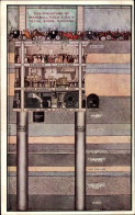 CPA Chicago Illinois USA, Unterstruktur Von Marshall Field & Co., Sallesroom, Maschinen - Sonstige & Ohne Zuordnung