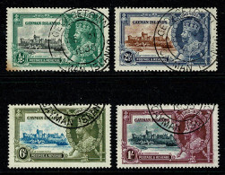 Ref 1621 - Cayman Islands KGV 1935 Silver Jubilee Set SG 108/111 - Fine Used Stamps - Kaaiman Eilanden