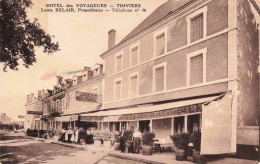 24 - THIVIERS - S19793 - Carte Pub - Hôtel Des Voyageurs - Louis Belair Propriétaire - Thiviers