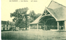 Cpa Le Faouet , Les Halles - Faouët