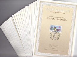 BRD ETB Jahrgang 1986, 27 Ersttagsblätter, Komplett - Sonstige & Ohne Zuordnung