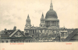 England London St Paul's Cathedral Cityscape - St. Paul's Cathedral