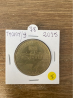 Monnaie De Paris Jeton Touristique - 78 - Thoiry - Château - 2015 - 2015