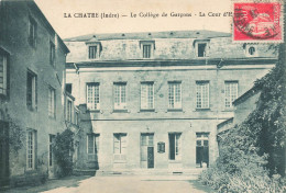 La Châtre * Le Collège De Garçons * La Cour * école - La Chatre