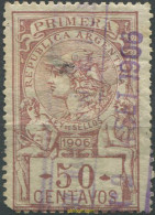 709144 MNH ARGENTINA 1906 LEY DEL SELLO - Nuovi